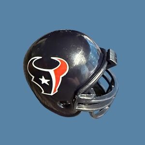 Vintage 90s Houston Texans NFL Riddell Gumball Machine Mini Helmet 2"